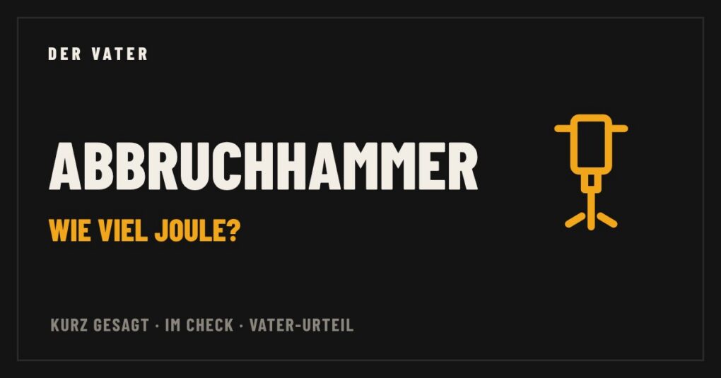 Abbruchhammer: Illustration, Der Vater