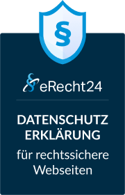 eRecht24-Siegel Datenschutzerklärung