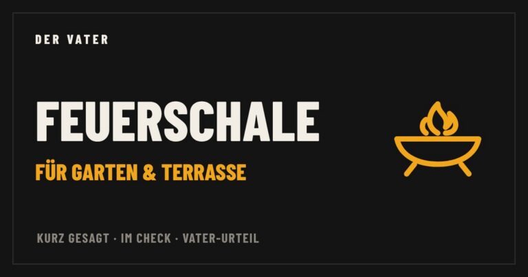 Illustration: Schriftzug Feuerschale für Garten und Terrasse