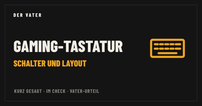 Gaming-Tastatur: Illustration, Der Vater