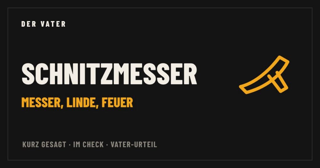 Schnitzmesser: Illustration, Der Vater