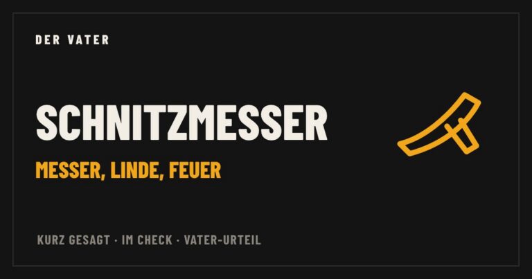 Schnitzmesser: Illustration, Der Vater